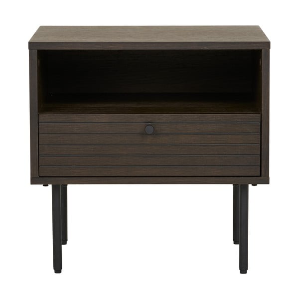 Măsuță auxiliară cu aspect de lemn de stejar Kyoto – House Nordic