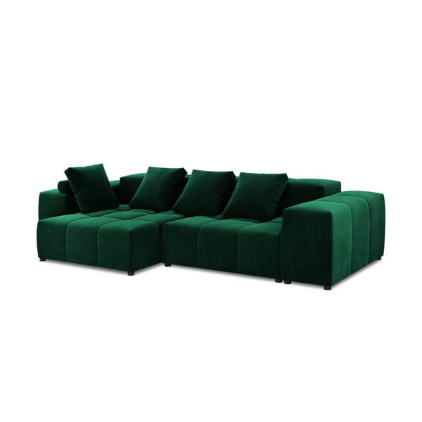 Colțar verde cu tapițerie din catifea (variabil) Rome Velvet - Cosmopolitan Design-image-2