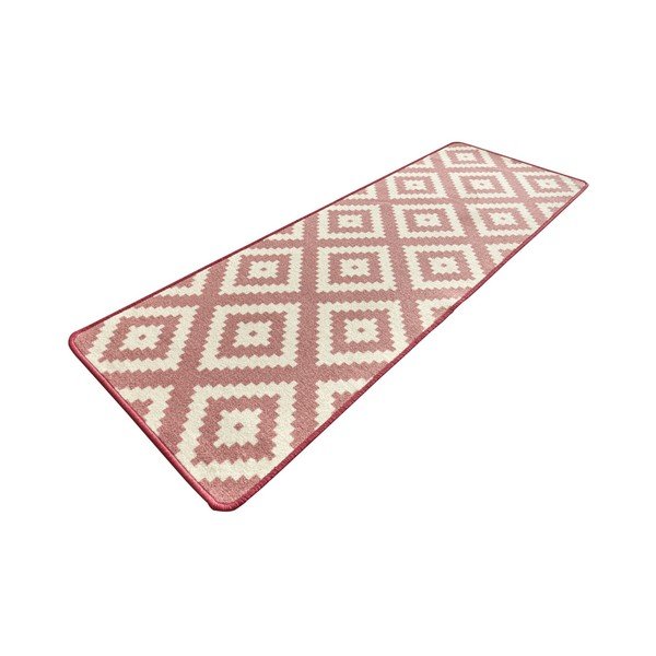 Covor tip traversă de bucătărie Hanse Home Diamond, 67x180 cm, roz-image-2