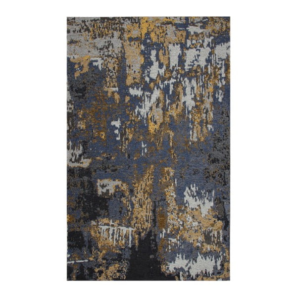 Covor Eco Rugs Rust, 80 x 300 cm, albastru