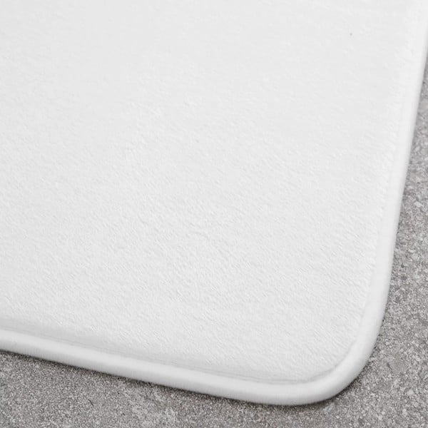 Covorașe de baie albe pentru WC 2 buc. din spumă cu memorie 50x80 cm Anti-Bacterial – Catherine Lansfield-image-2