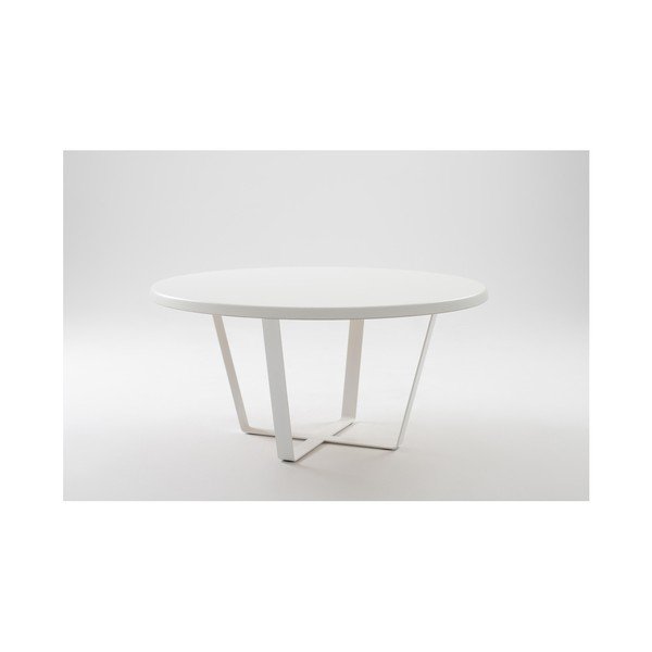 Măsuță de cafea Custom Form Mapple, Ø 80 cm, alb-image-2