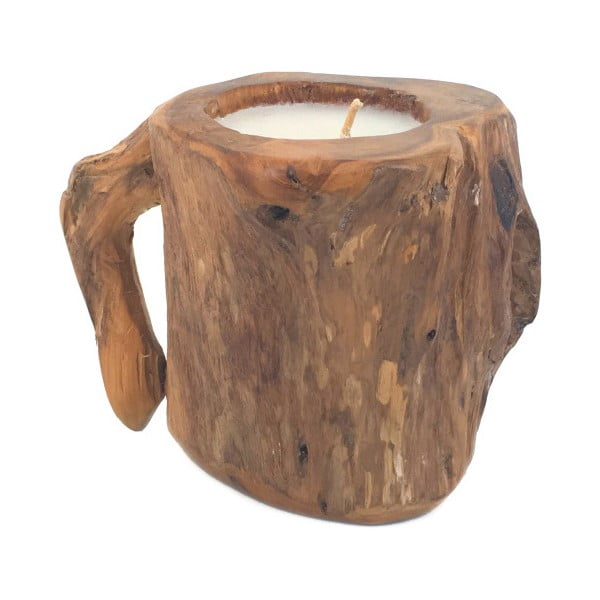 Sfețnic din lemn Moycor Erosi Mug, 15 cm