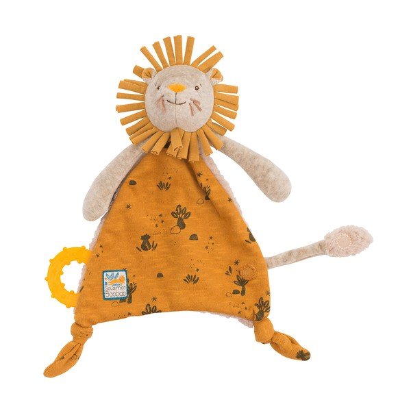 Jucărie de confort galbenă Lion – Moulin Roty