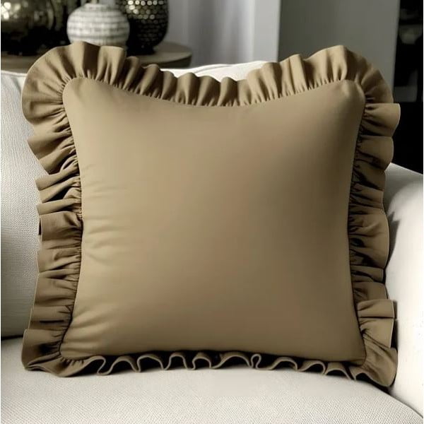 Față de pernă din amestec de bumbac 40x40 cm Ruffled – Mila Home