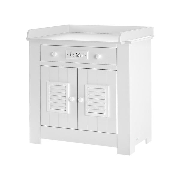 Măsuță de schimbat scutece Pinio Marseille, alb-image-2