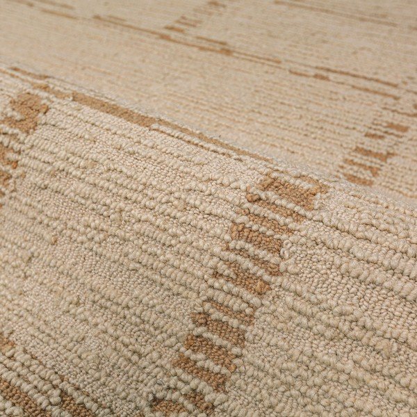 Covor în culoare naturală țesut manual din lână 160x230 cm Harris Modula Wool – Flair Rugs-image-2