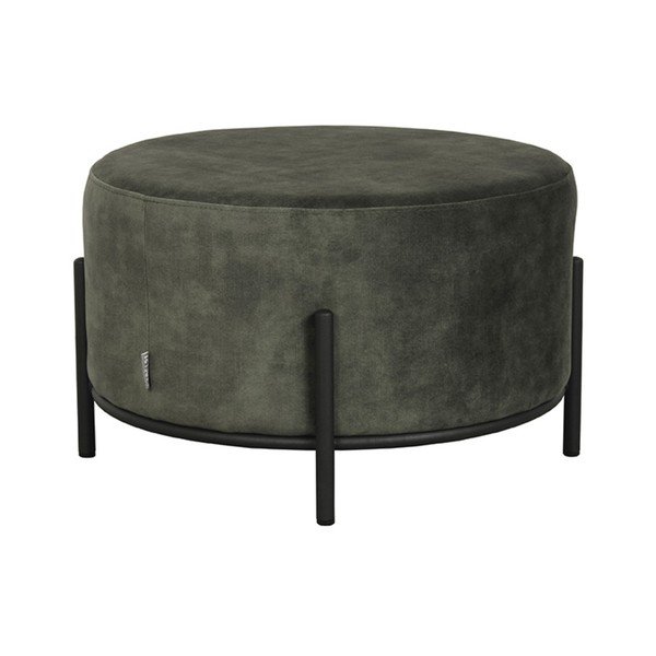 Taburet kaki cu tapițerie din catifea Troy – LABEL51-image-2