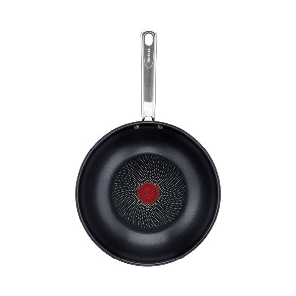 Tigaie tip wok cu suprafață antiaderentă din oțel inoxidabil ø 28 cm Intuition B8171944 – Tefal-image-3