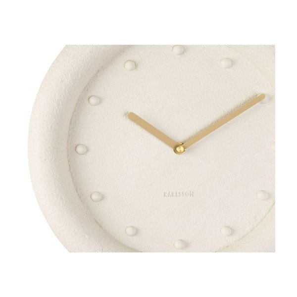 Ceas de perete Karlsson Petra, ø 30 cm, crem-image-1