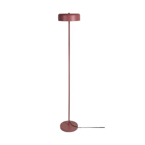 Lampadar burgundy cu abajur din metal (înălțime 140 cm) Riqueza Palo – Leitmotiv