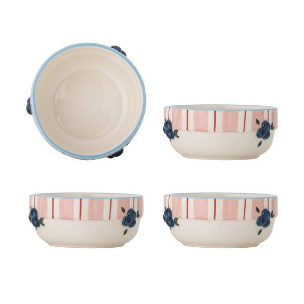Boluri mici roz/crem 4 buc. pentru supă din ceramică 295 ml Carry – Bloomingville