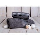 Prosop de baie din bumbac gri 140x70 cm Darwin - My House