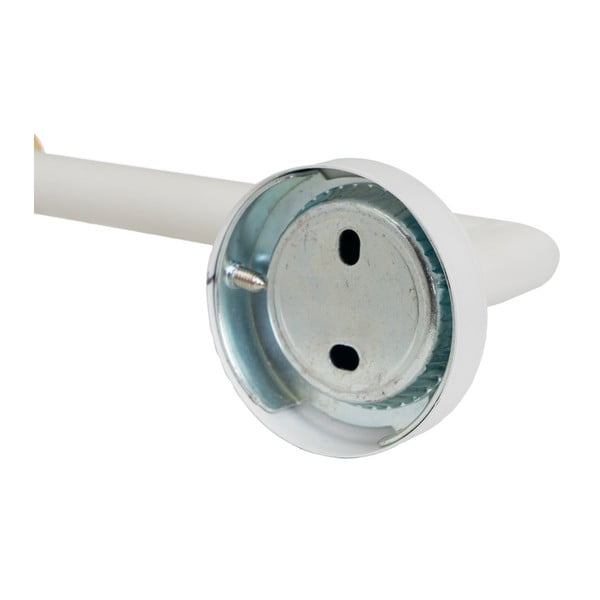 Suport pentru hârtie igienică alb de montat pe perete din metal – Casa Selección-image-3