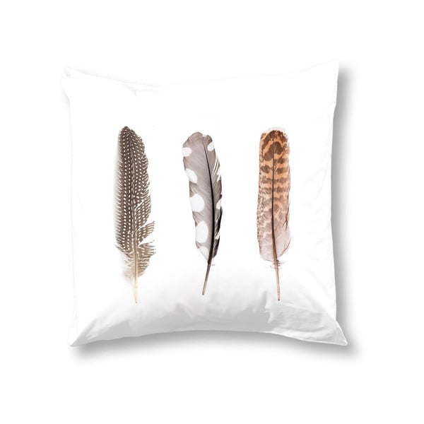 Față de pernă Feathers, 50 x 50 cm