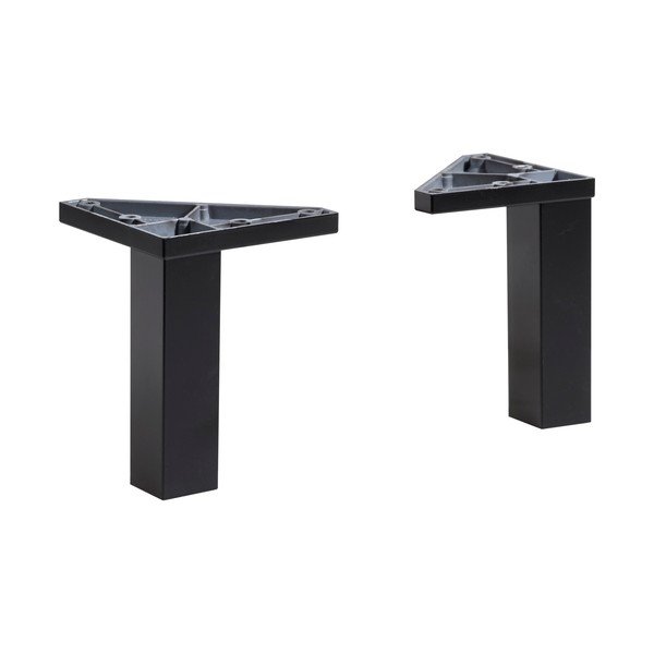 Picioare pentru mobilă negre 2 buc. Quickset 395 – Pelipal