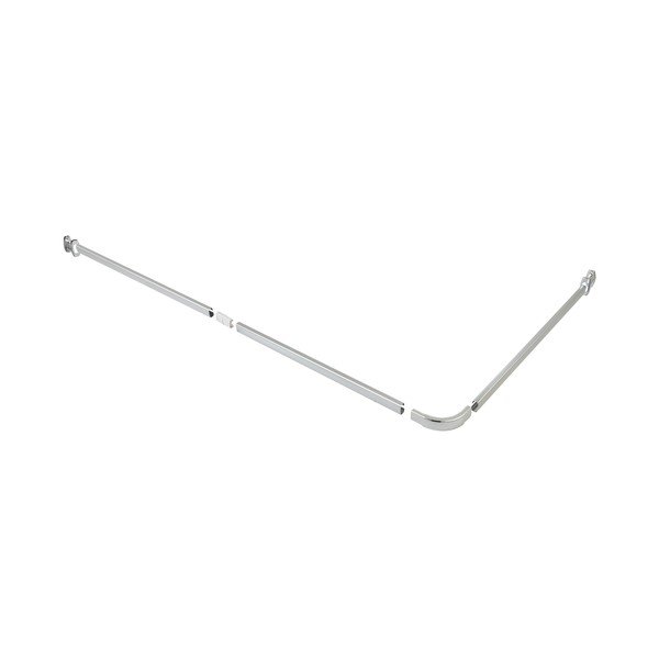 Bară pentru perdea de duș argintiu-lucios Era – Wenko-image-4