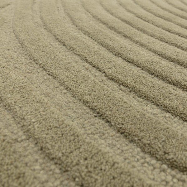 Covor kaki din lână 160x230 cm Hague – Asiatic Carpets-image-3