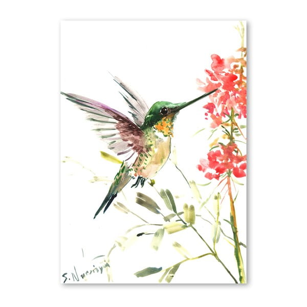 Poster de artă, Hummingbird, autor Suren Nersisyan, 60 x 42 cm