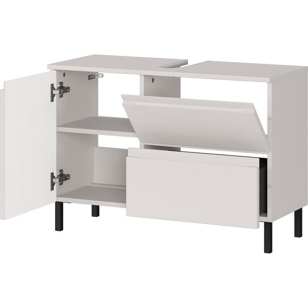 Dulap sub chiuvetă, crem, jos 80x56 cm Salinas – Germania-image-3