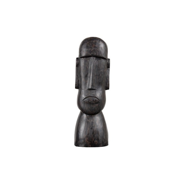 Statuie din lemn de mango BePureHome Idol, înălțime 47 cm, negru