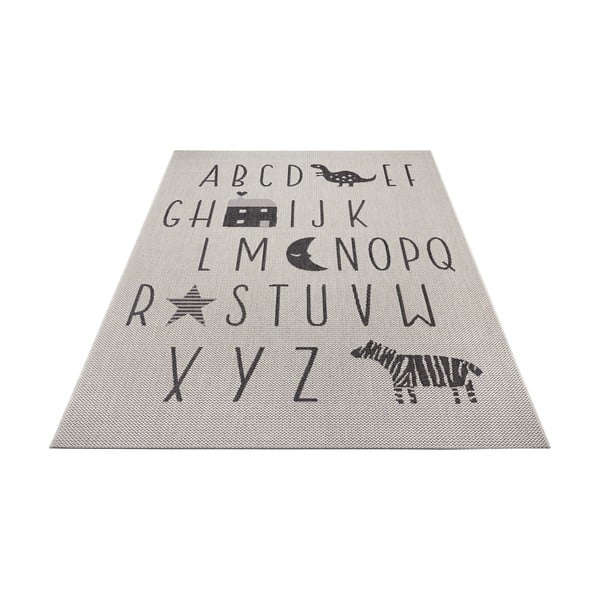 Covor pentru copii Ragami Letters, 160x230 cm, crem-image-2