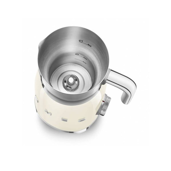 Aparat electric pentru spumă de lapte bej 50's Retro Style  – SMEG-image-1