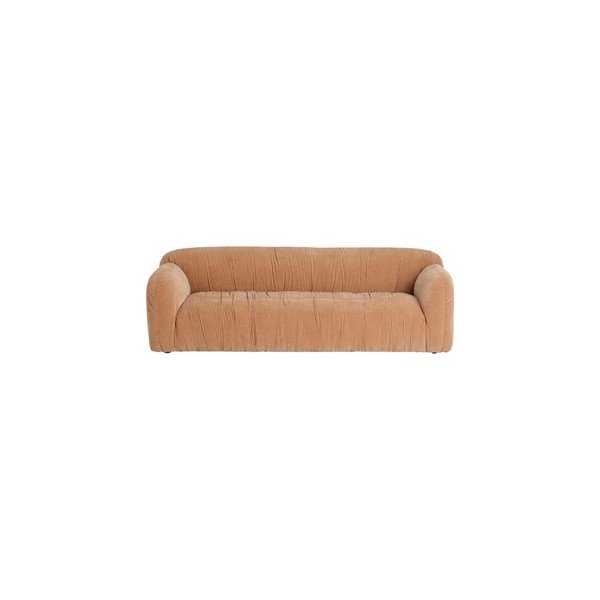Canapea grej cu tapițerie din chenille 221 cm Elvisa – Ellos Home-image-2