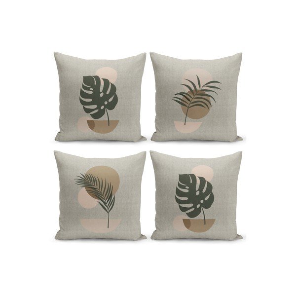 Set de 4 fețe de pernă Kate Louise, 43 x 43 cm