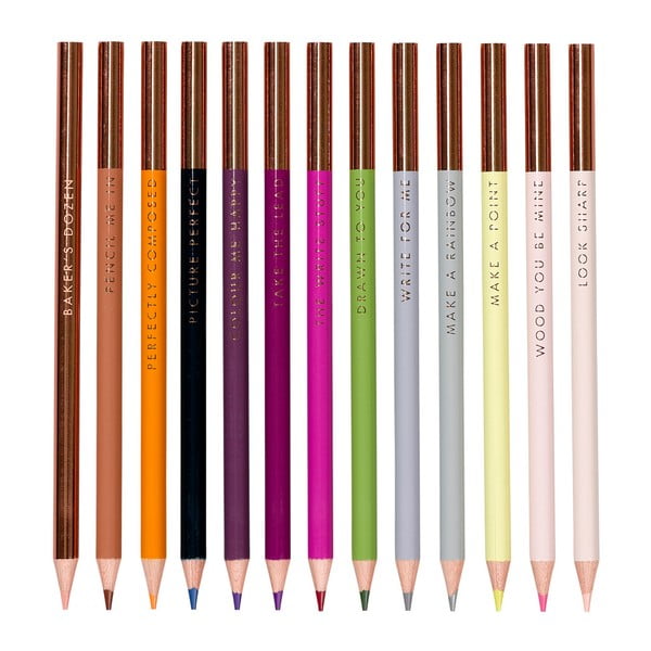 Set 13 creioane colorate Ted Baker Dozen