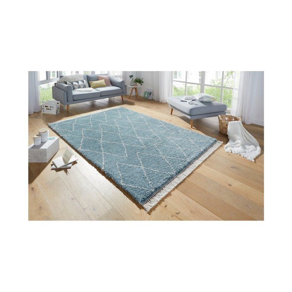 Covor Mint Rugs Galluya, 160 x 230 cm, albastru-image-1