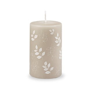 Lumânare Unipar Pure Beauty, durată ardere 40 h, gri - bej