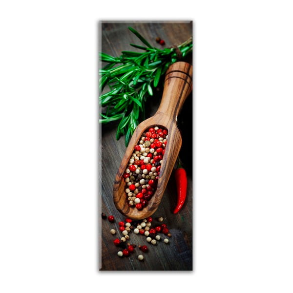 Tablou Styler Glasspik Kitchen Pepper Spoon, 30 x 80 cm