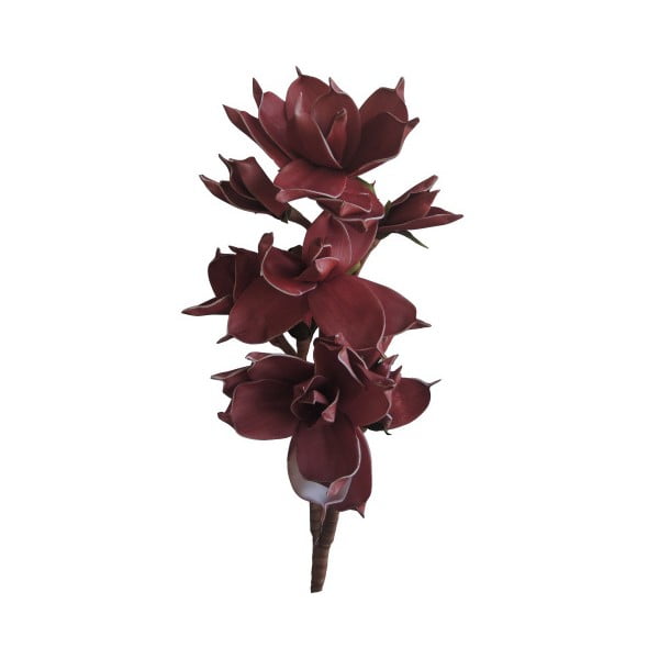 Floare artificială Stardeco, vișiniu