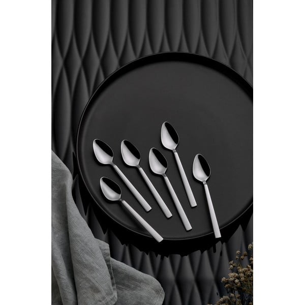 Tacâmuri argintii din oțel inoxidabil 36 buc. – Hermia-image-4