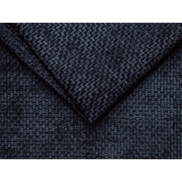 Canapea albastru-închis cu tapițerie din chenille 290 cm Lupine – Micadoni -image-3