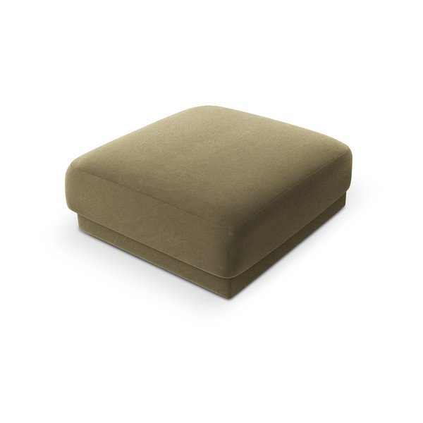 Taburet verde cu tapițerie din catifea Miley  – Micadoni Home-image-4