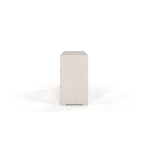 Comodă din lemn de pin alb Skandica Sandemo, 120 x 81 cm-image-2