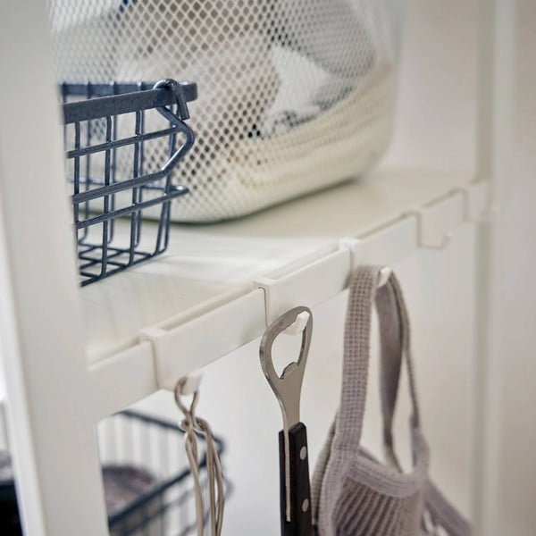 Etajeră alb mat din oțel 60x90x46,5 cm Tower – YAMAZAKI-image-3