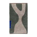 Covor verde închis lavabil din bumbac 50x80 cm Figura – Mette Ditmer Denmark