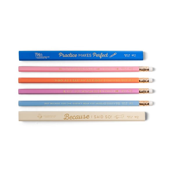 Instrumente de scris 6 buc. Mother Knows Best - DesignWorks Ink