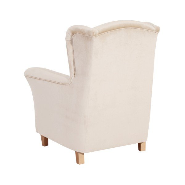 Fotoliu Max Winzer Agnetha Suede, crem-image-2