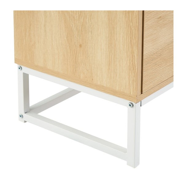 Comodă   înaltă cu aspect de lemn de mesteacăn 60x97,5 cm – Casa Selección-image-3