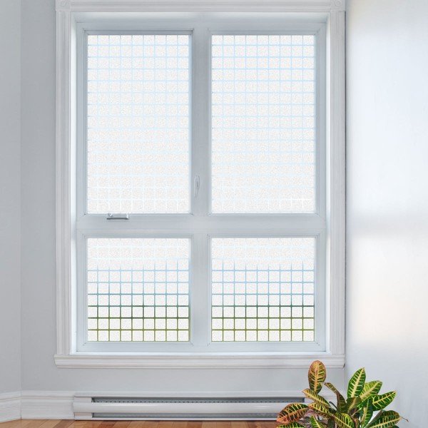 Autocolant pentru geam 200x45 cm Square – Ambiance-image-2