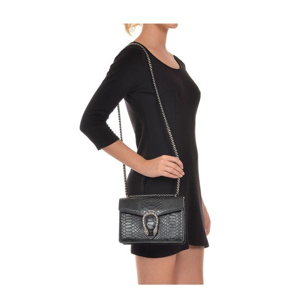Geantă din piele Isabella Rhea Jane, negru-image-1