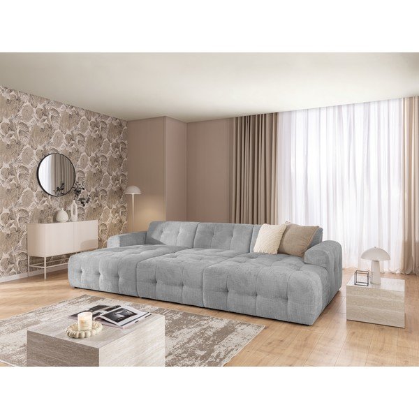 Taburet gri deschis Melva – Ropez-image-1