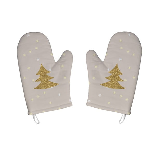 Mănuși de bucătărie 2 buc.  cu model de Crăciun – Butter Kings