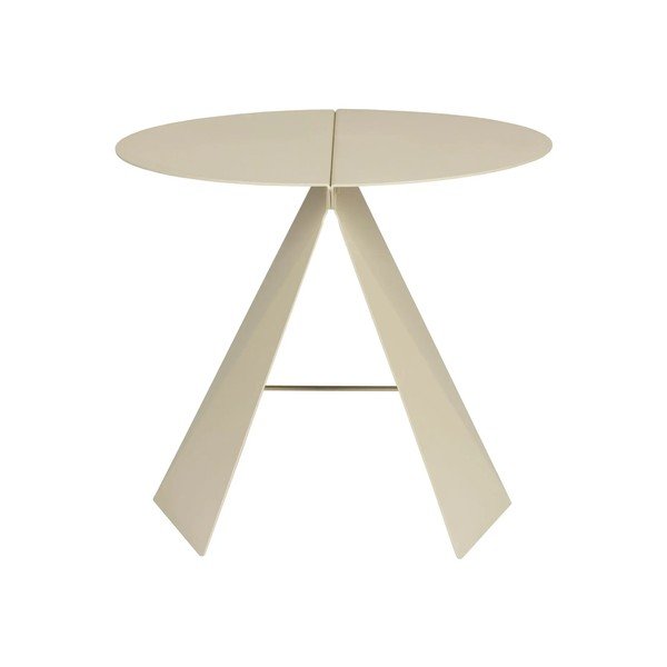 Măsuță auxiliară rotundă din metal 45x46 cm Foldy – Zuiver