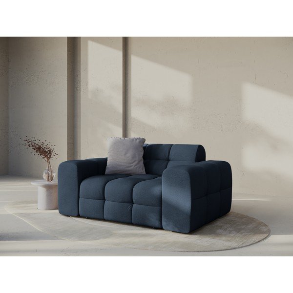 Canapea albastru-închis 156 cm Kendal – Micadoni -image-1