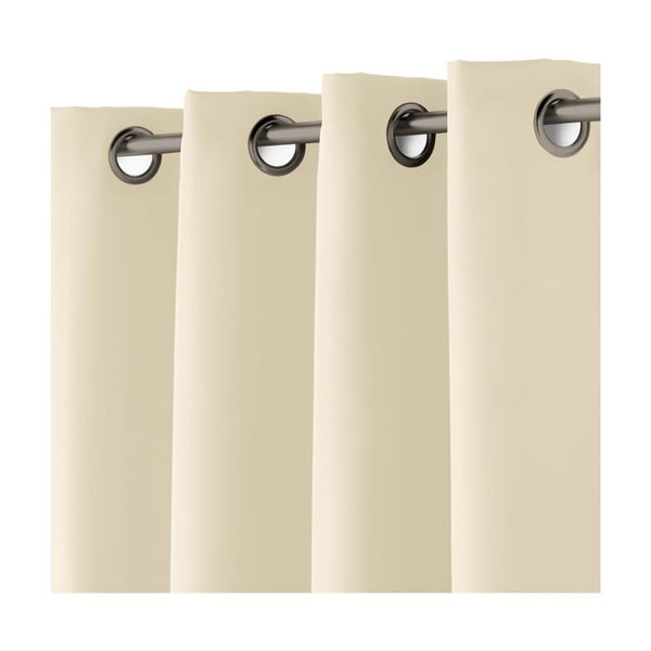 Draperie bej 140x180 cm Essentiel – douceur d'intérieur-image-1